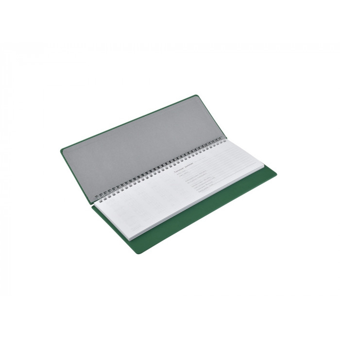 Планинг датированный Velvet 2026, зеленый