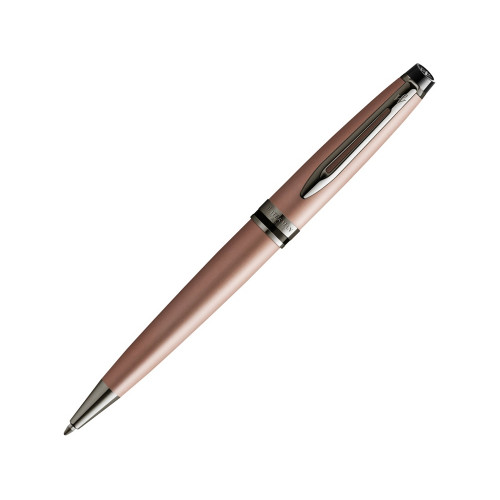 Шариковая ручка Waterman Expert Rose Gold, цвет чернил Mblue,  в подарочной упаковке