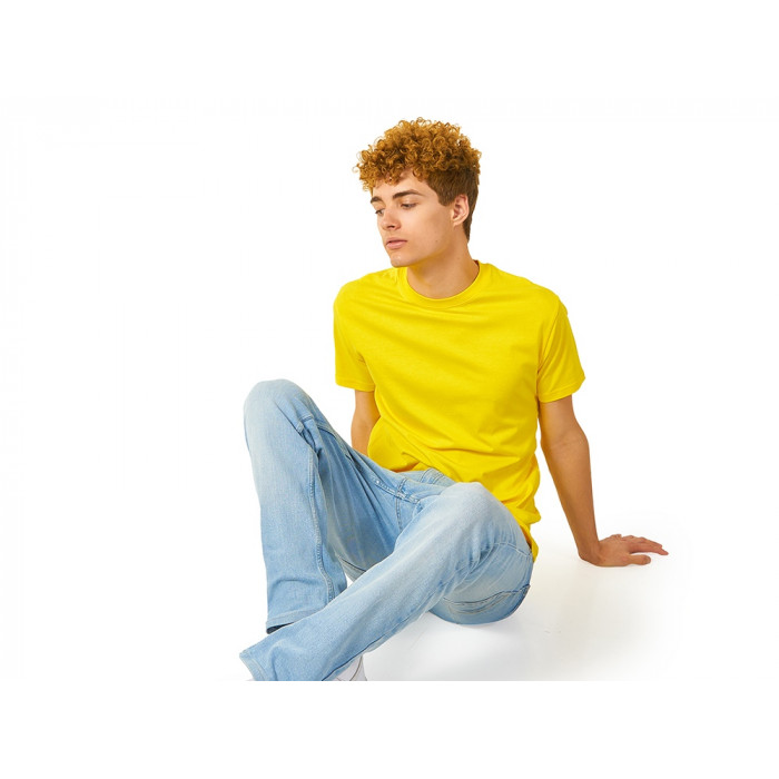 Футболка Heavy Super Club с боковыми швами, мужская, желтый