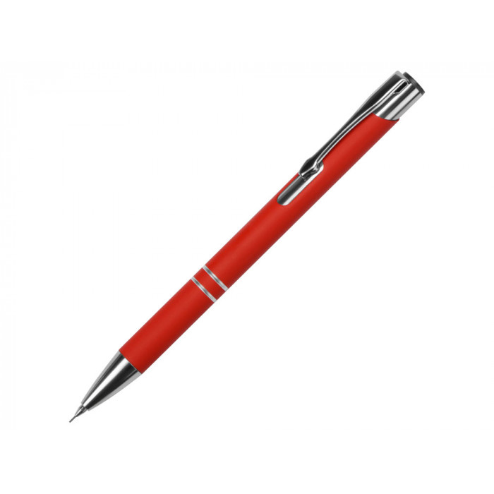 Механический карандаш Legend Pencil софт-тач 0.5 мм, красный Механический карандаш Legend Pencil софт-тач 0.5 мм, красный
