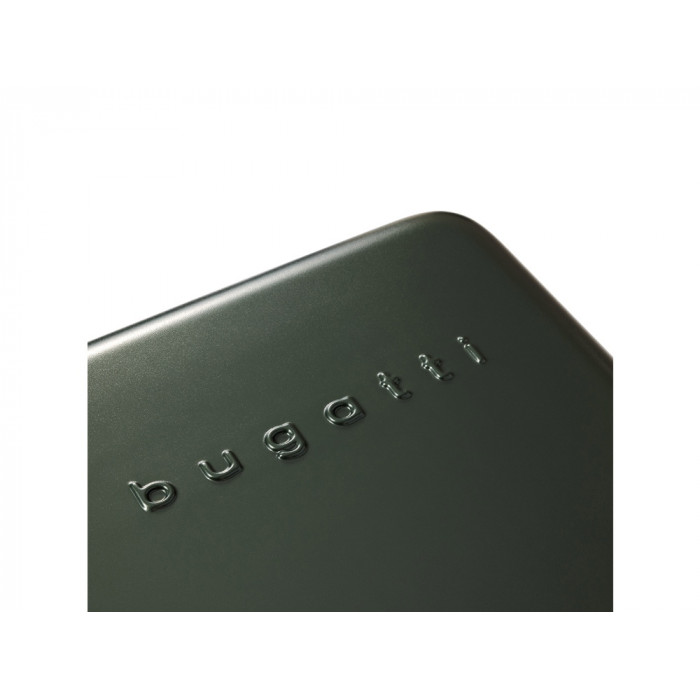 Чемодан BUGATTI Amelia, зеленый, поликарбонат / АБС-пластик, 42х24х67 см, 55 л