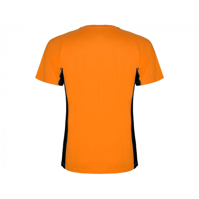 Спортивная футболка Shanghai мужская, неоновый оранжевый/черный