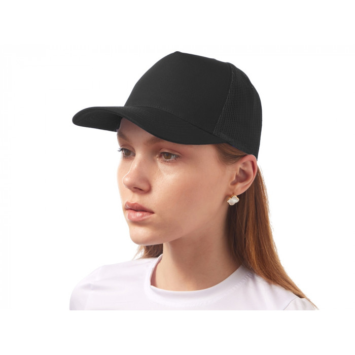 Бейсболка Kansas, черный