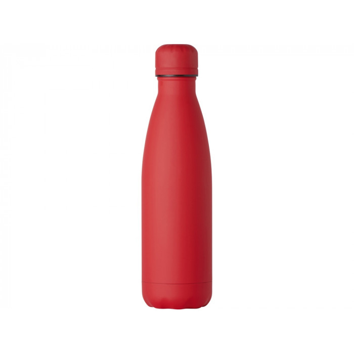 Вакуумная термобутылка Vacuum bottle C1, soft touch, 500 мл, красный