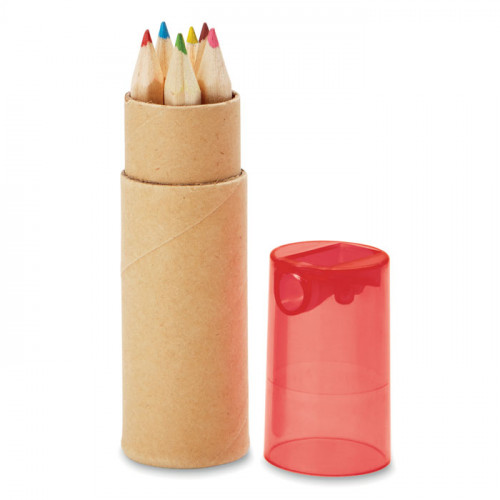 6 цветных карандашей