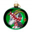 Шар новогодний 8 см, Символ 2027 года, Коза 11