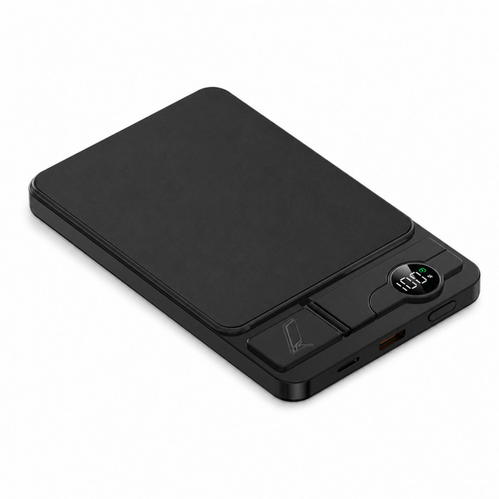 Внешний аккумулятор c беспроводной зарядкой Superb, 5000 mAh, черный
