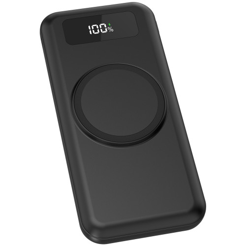 Внешний аккумулятор Authority с беспроводной зарядкой (5W), 10000 mAh, чёрный Внешний аккумулятор Authority с беспроводной зарядкой (5W), 10000 mAh, чёрный