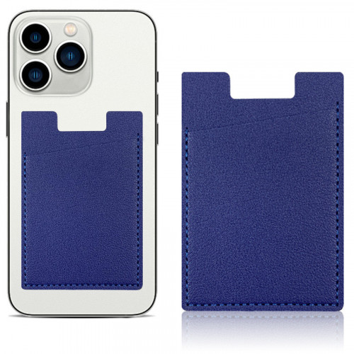 Держатель карт на телефоне SlimPocket, синий Держатель карт на телефоне SlimPocket, синий