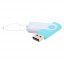 Флешка Designer To Go 2.0 USB 16Gb, бирюзовый/белый Флешка Designer To Go 2.0 USB 16Gb, бирюзовый/белый