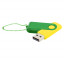 Флешка Designer To Go 2.0 USB 16Gb, желтый/зеленый Флешка Designer To Go 2.0 USB 16Gb, желтый/зеленый