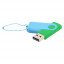 Флешка Designer To Go 2.0 USB 16Gb, зеленый/бирюзовый Флешка Designer To Go 2.0 USB 16Gb, зеленый/бирюзовый