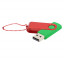 Флешка Designer To Go 2.0 USB 16Gb, зеленый/красный Флешка Designer To Go 2.0 USB 16Gb, зеленый/красный