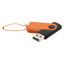 Флешка Designer To Go 2.0 USB 16Gb, черный/оранжевый Флешка Designer To Go 2.0 USB 16Gb, черный/оранжевый