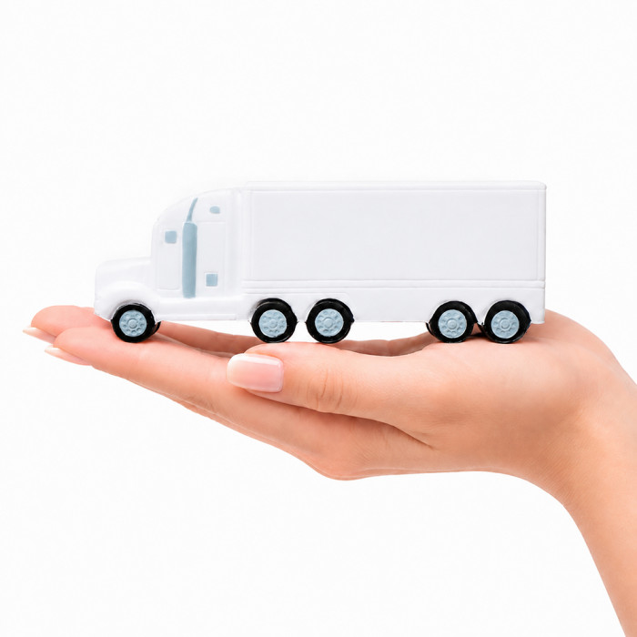 Антистресс Truck, белый