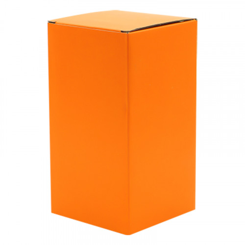 Коробка глянцевая для термокружки Surprise, оранжевый Коробка глянцевая для термокружки Surprise, оранжевый