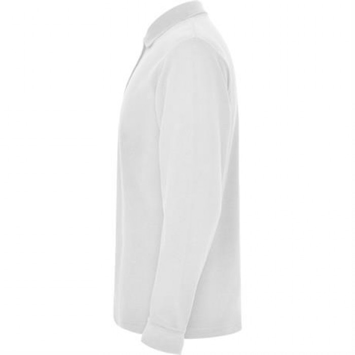 Футболка поло ESTRELLA L/S мужская, БЕЛЫЙ 2XL