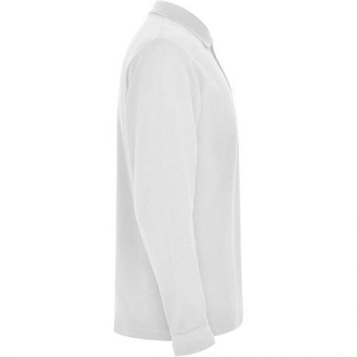 Футболка поло ESTRELLA L/S мужская, БЕЛЫЙ 2XL