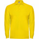 Футболка поло ESTRELLA L/S мужская, ЖЕЛТЫЙ L
