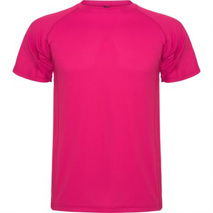 Спортивная футболка MONTECARLO мужская, ТЕМНО-РОЗОВЫЙ 2XL