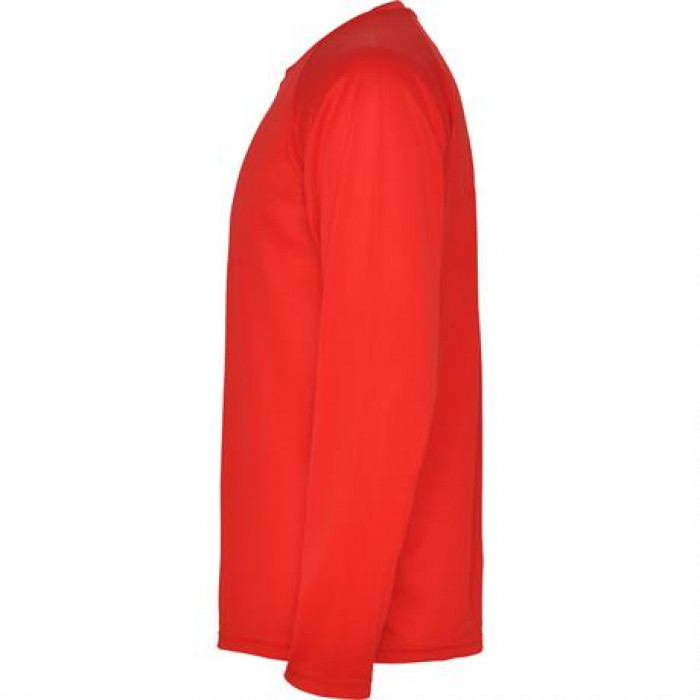 Спортивная футболка MONTECARLO L/S мужская, КРАСНЫЙ 2XL