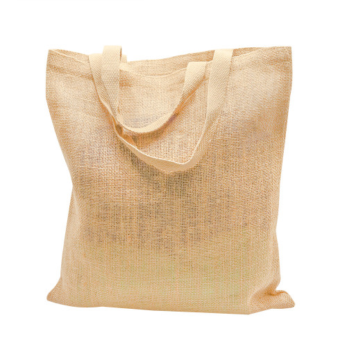 Сумка хозяйственная Bagsy Jute 270 г/м2, бежевая Сумка хозяйственная Bagsy Jute 270 г/м2, бежевая