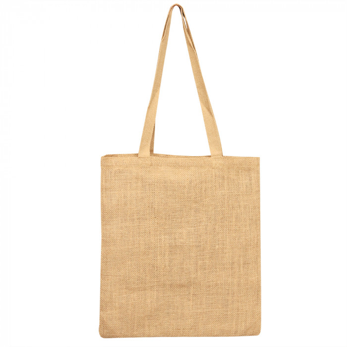 Сумка хозяйственная  Bagsy Jute 270 г/м2, бежевая