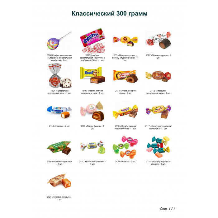 №1 ИГРУШКА СНЕГИРЬ 300 грамм новогодний подарок классический
