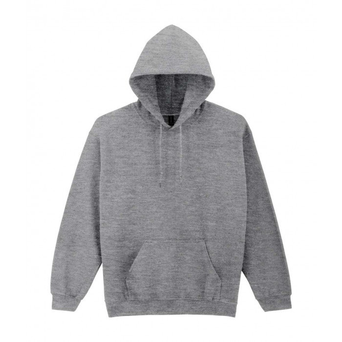 Худи HEAVY BLEND, ГРАФИТОВЫЙ МЕЛАНЖ 2XL