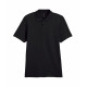 Футболка поло SOFTSTYLE ADULT DOUBLE PIQUE, ЧЕРНЫЙ L