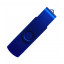 Флеш накопитель USB 2.0/OTG Twister Smart 16GB, пластик Софт Тач/металл, синий/синий