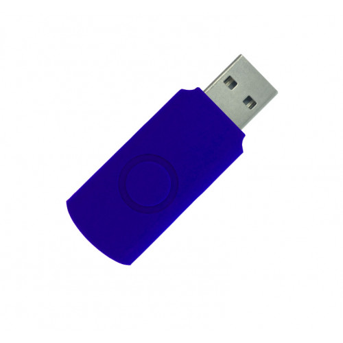 Корпус для флеш накопителя Twister 32GB, пластик Софт Тач, синий Корпус для флеш накопителя Twister 32GB, пластик Софт Тач, синий