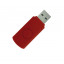 Корпус для флеш накопителя Twister 32GB, пластик Софт Тач, красный