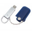 Флеш накопитель USB 2.0 Palermo в кожаном чехле 32GB, металл, синий/серебристый Флеш накопитель USB 2.0 Palermo в кожаном чехле 32GB, металл, синий/серебристый