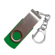 Флеш накопитель Twister 16GB, пластик Софт Тач/металл, зеленый/серебро Флеш накопитель Twister 16GB, пластик Софт Тач/металл, зеленый/серебро