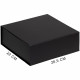 Подарочная коробка, размер 25*21*9,5 см, Solution Prestige Grande Fabrique с магнитным клапаном, черная Подарочная коробка, размер 25*21*9,5 см, Solution Prestige Grande Fabrique с магнитным клапаном, черная