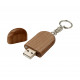 Флеш накопитель USB 2.0 Maple 32GB, орех, коричневый/коричневый Флеш накопитель USB 2.0 Maple 32GB, орех, коричневый/коричневый