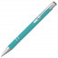 Ручка шариковая Legend Soft Touch Requis, бирюзовая 7709