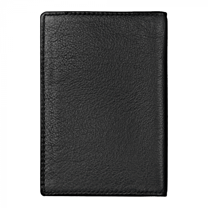 Обложка для автодокументов Leather Sun из нат. кожи, черный