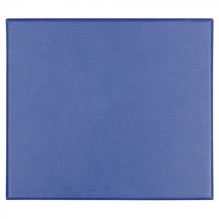 Коробка подарочная Solution, синяя, размер 11*10*2,4 см