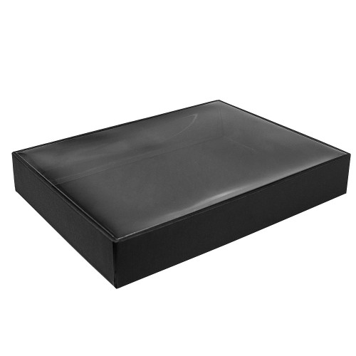 Коробка подарочная, черная Solution Superior, размер 23*17,9*3,1 см, под ежедневник в суперобложке Коробка подарочная, черная Solution Superior, размер 23*17,9*3,1 см, под ежедневник в суперобложке