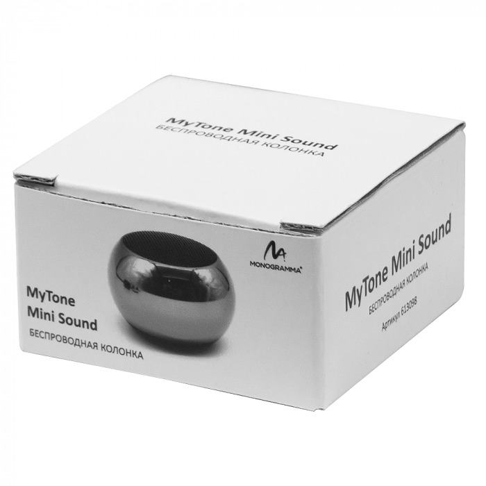 Колонка беспроводная  MyTone Mini Sound, черная металлик