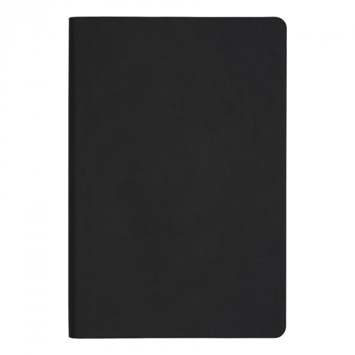 Ежедневник Flexy Latte Soft Touch Black Edition Color А5, черный/салатовый, недатированный, в гибкой обложке