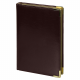 Ежедневник полудатированный Classic Pristine Gold А5, темно-коричневый с золотом, с металлическими уголками, в твердой обложке с поролоном Ежедневник полудатированный Classic Pristine Gold А5, темно-коричневый с золотом, с металлическими уголками, в твердой обложке с поролоном