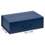 Подарочная коробка, размер 39*26,3*11 см, Solution Prestige Big Case Fabrique с магнитным клапаном и ручкой , темно-синяя Подарочная коробка, размер 39*26,3*11 см, Solution Prestige Big Case Fabrique с магнитным клапаном и ручкой , темно-синяя