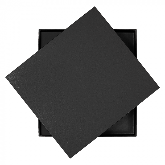 Коробка подарочная, размер  203*220*30 мм,  Solution Gift Soft Touch для ежедневника и ручки, черная