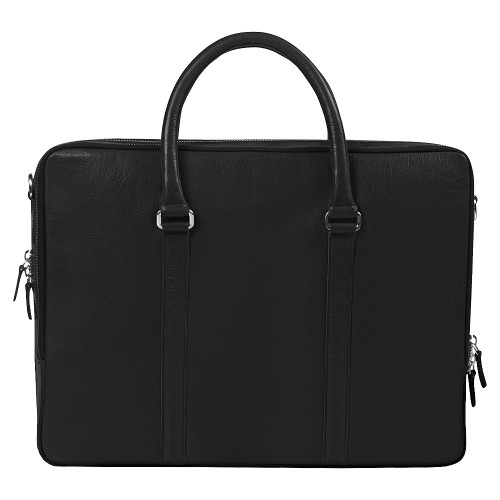 Портфель для ноутбука Vancouver Leather из натуральной кожи, черный Портфель для ноутбука Vancouver Leather из натуральной кожи, черный