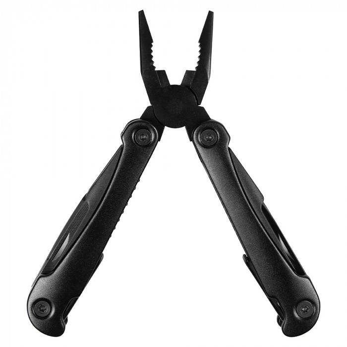 Набор подарочный мультитул и  брелок-/мультитул  Tools Hardwork , черный,  в подарочной коробке