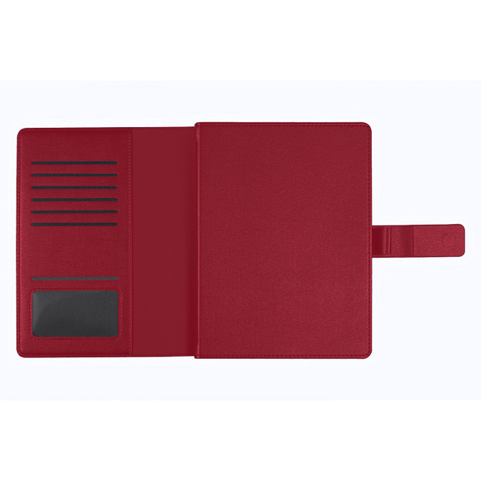 Ежедневник в суперобложке Country Alfa Mocco Business Edition B5, полутвердый, бордовый с золотом