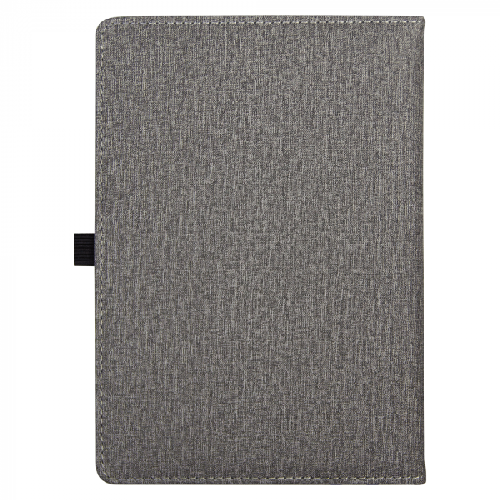 Ежедневник  Smart Wallet Cambric  A5, серый, недатированный, в твердой обложке с поролоном